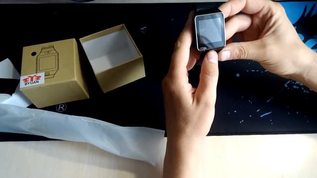 Распаковка Смарт часов DZ09 с AliExpress смотреть онлайн