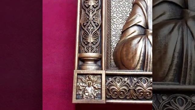 Икона Господь Вседержитель. На киоте изображения Св. Апостолов #вседержитель #пантократор