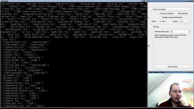 Preparing Simple Screen Recorder TCZ extension for submission to Tiny Core Linux repo смотреть онлайн