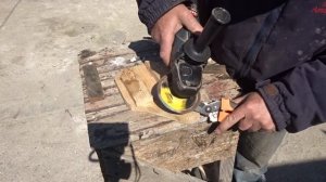 Оригинальный способ заточки садового секатора. Новое - не  забытое старое. Быстро, просто и удобно.