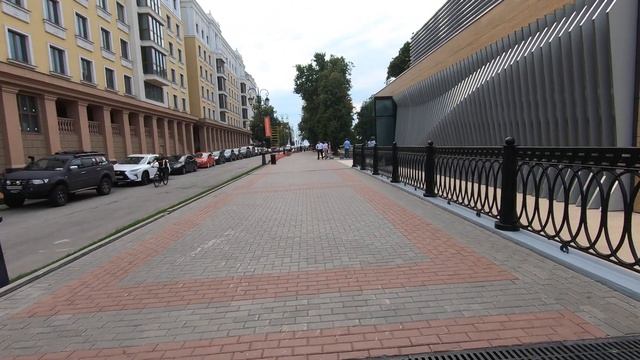 Прогулка по Нижнему Новгороду. Верхневолжская набережная. смотреть онлайн