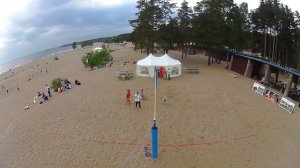 2 из 15. Sky View Cam. 20.06.2015. Пляжный волейбол."Женщины 18+". 1/2 финала.
