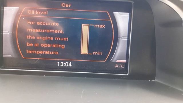 Уровень масла Audi a4 b8 смотреть онлайн