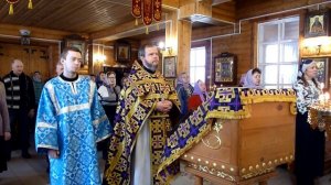 Царице моя Преблагая... Соборное пение молитвы в храме.