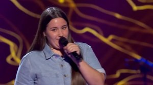Amanda Sánchez canta 'La mudanza' | Audiciones a ciegas | La Voz Kids Antena 3 2023