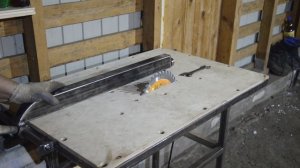 Ручная циркулярная пила Парма 200Д в стол, часть третья