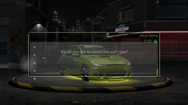 NFS Underground 2: Peugeot 206 Detailed Customization смотреть онлайн