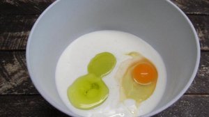 Заливной пирог на кефире с мясным фаршем