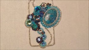 Бисероплетение. Урок 11.Изготовление кулона.