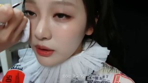 Ниннин из aespa для фотосессии VOGUE