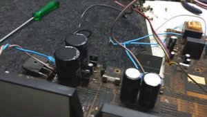 conserto receiver Pioneer vsx-D510 não sai audio