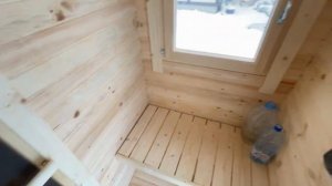Баня Квадро 3 метра из кедра