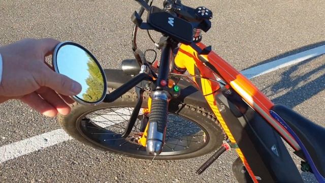 Электровелосипед fatbike на 26" колёсах