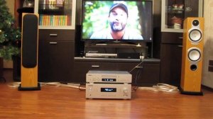 Аудио Тест2 Luxman LR 6500 + Dvd Luxman DVA 250 + Monitor Audio RS6 Bi wiring