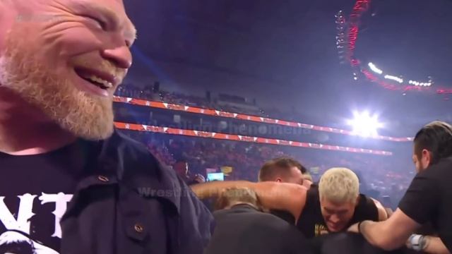 Brock Lesnar Wins New World Heavyweight Championship WWE Raw 2023 Highlights