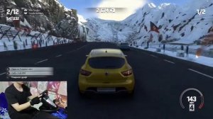 Driveclub на дешевом руле/DRIVECLUB ON SVEN GC W800.