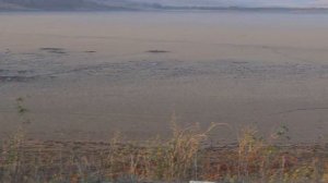 Озеро Чокрак в октябре 2020 года