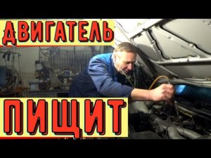 ✅ Двигатель издаёт истошный писк. Поиск и устранение.