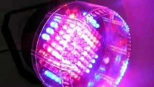 Цветной LED стробоскоп для дискотеки 2