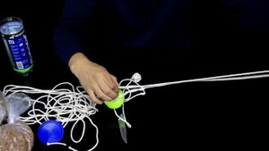 Как сделать тренировочные пои своими руками.