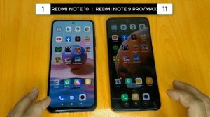 SPEED&CAMERA TEST REDMI NOTE 10 VS REDMI NOTE 9 PRO/MAX