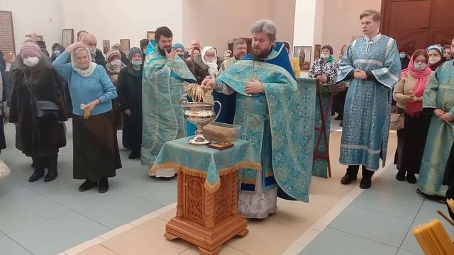 15.02.2021 г. Освящение свечей смотреть онлайн