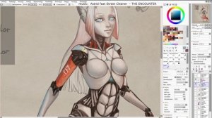 Кибер-кицунека\ спидпейнт