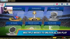 ICC CRICKET MOBILE - NEW GAME ? (FIRST LIVE GAMEPLAY OF ICN GAME)