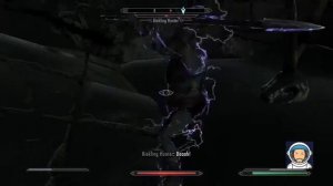 Skyrim- Going Savage on a Riekling