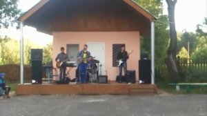 Я и моя группа "АссА",исполнения песни группы "Кино" "печаль"