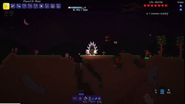 Dragon Ball Terraria Ep. 4 Ki Weapons смотреть онлайн