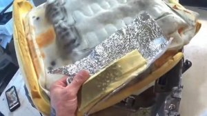 Перетянуть салон Infinity fx35 . часть 1.