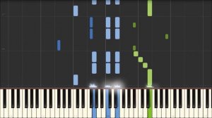 Masquerade Waltz - Aram Khachaturian [Piano Tutorial] (Synthesia)