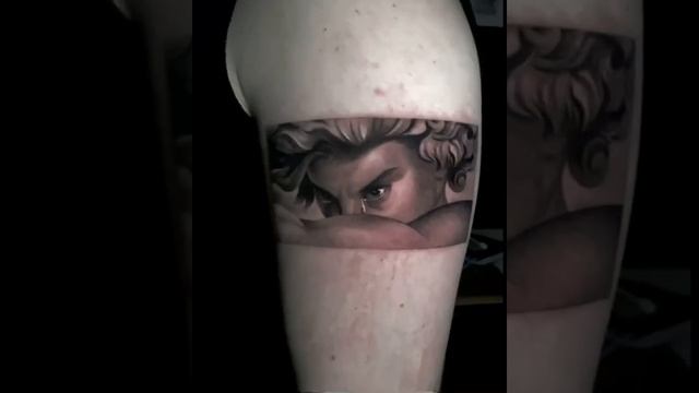 Fallen Angel tattooed by PAO смотреть онлайн