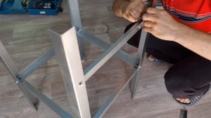 Сборка односекционной мойки