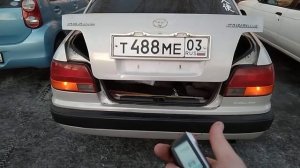 Toyota Corolla ae110 актуатор багажника.