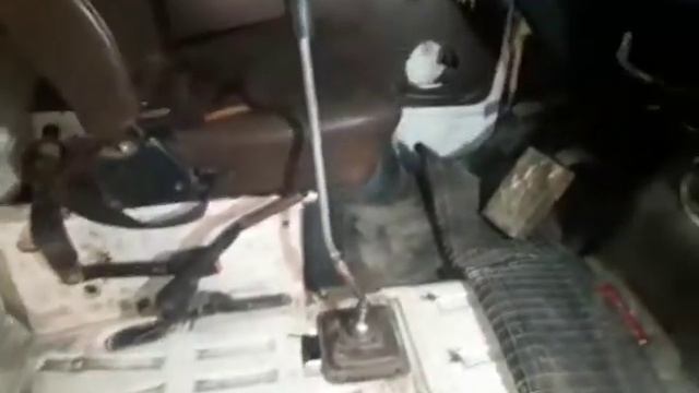 транспортер т3 Перенос рычага КПП на 30 см смотреть онлайн