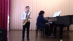 2021 г  духовые инструменты саксофон Ауада Саид С  Рахманинов Итальянская полька П  Дездмонд Играем