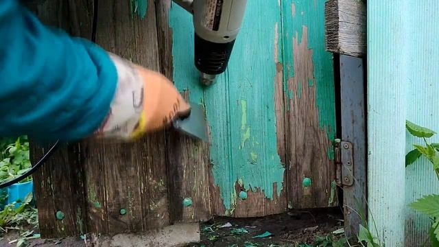 СНЯЛА ФЕНОМ СТАРУЮ КРАСКУ С ДВЕРИ. ЗАГОТОВИЛИ ЗЕМЛЯНИЧНЫЙ ЛИСТ. СЕЛЬСКАЯ ЖИЗНЬ. смотреть онлайн