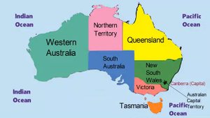 КАРТА МИР (Australia Map 2023)