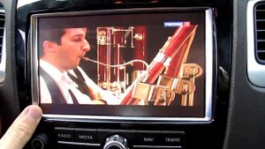 Touareg RNS850 - тюнер на штатном мониторе