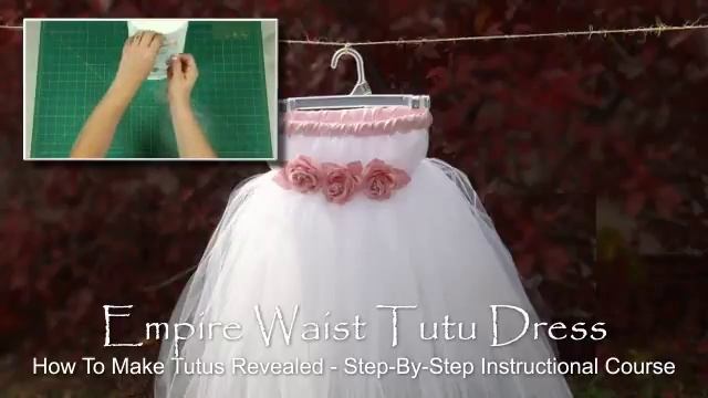 How To Make A Tutu With No Sewing смотреть онлайн