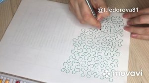 Рисуем стежку стиплинг ( мозги)