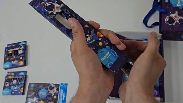 Детский канцелярский набор【10в1】Dream + подарочный бокс, от 3 лет смотреть онлайн