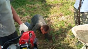 Установка долговременного межевого знака