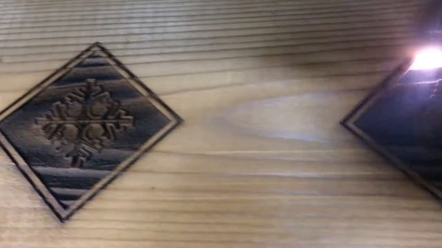 Лазерная гравировка дерева (термодревесины) на лазерном станке WATTSAN смотреть онлайн