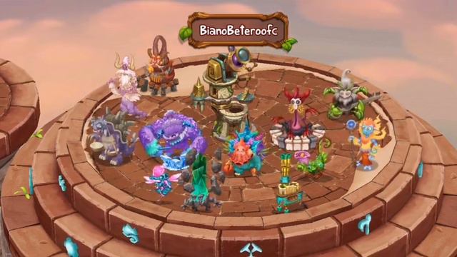 остров больших небожителей My Singing Monsters смотреть онлайн