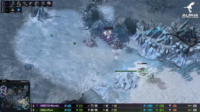 StarCraft 2: SDC12 vs All Inspiration (TvP) - Jogo 1 - Alpha Team League NA PRO [PT-BR] смотреть онлайн