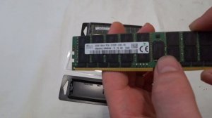 Распаковка и обзор 32Gb DDR4 SKhynix ECC LRDIMM [HMA84GL7MMR4N-TFTDAB] 2133MHz