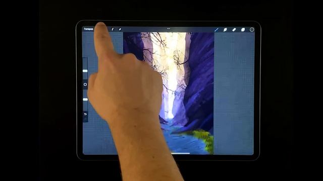 Как быстро копировать и вставлять объекты в Procreate